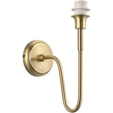Image of Indoor Antique Brass Plate Wall Light - Dimmable 10W LED E27
