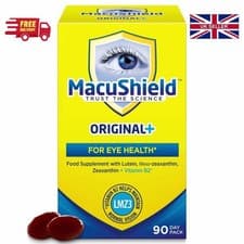 Image of MacuShield Original+ Eye Health Capsules – 90 Pack 100% ORIGINAL ⭐⭐⭐⭐⭐