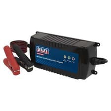Image of Sealey SBC8 12V 8A Fully Automatic Battery Charger Car Van Maintenance