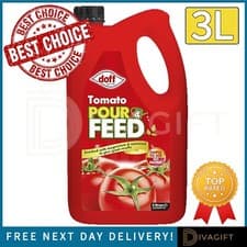 Image of DOFF POUR & FEED TOMATO FEED LIQUID 3L FOOD FOR TOMATOES READY TO USE PLANT FOOD