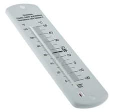 Image of Brannan 14/390/3, Wall Mount Liquid in Glass Thermometer, General Purpose, -20 +