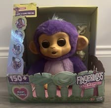 Image of Fingerlings Care N Cuddles Monkey Sunny Interactive Baby Toy 150+ Sounds |New|