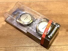 Image of Panasonic Stereo Headphones Silver RP-HZ47-S 9.9mm Thin and Lightweight Model