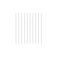 Image of 10 Pcs 0.35mm High Speed Steel Drill Bits, Fully Ground 20mm Length Drill Bit