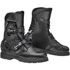 Image of Sidi Mid Adventure 2 Gore-Tex Waterproof Motorcycle Motorbike Boots - Black
