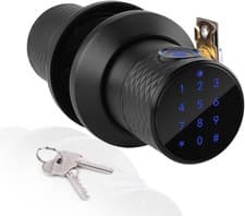 Image of FITNATE Smart Fingerprint Door Lock Bluetooth Keypad Alexa Tuya