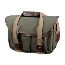 Image of Billingham 225 MK II Shoulder Bag - Sage Fibrenyte / Chocolate