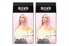 Image of 2 x Bleach London Rose Toner Kit For A Distinctly Pink Tint Brand New & Boxed