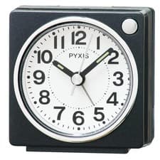 Image of Seiko Clock Analog Alarm Clock Black/White/Silver/Gold PYXIS NR449/450/451 Japan