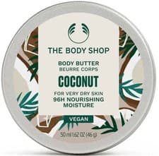 Image of THE BODY SHOP Coconut Body Butter 50ml - 96HR Nourishing Moisture BRAND NEW