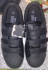 Image of Mens Lonsdale Leyton Trainers Black UK 7.5