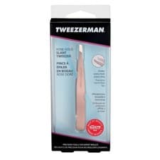 Image of Tweezerman Slant Tweezer Rose Gold