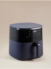 Image of Navy Digital Air Fryer 5.7L Large Capacity Oil Free Cooker New Brand in Box GH