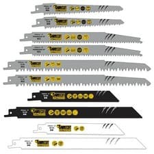 Image of 10 SabreCut Reciprocating Saw Blades Universal For Wood and Metal Professional
