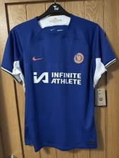 Image of Chelsea Premier League 2023/24 Home Stadium CUTHBERT Women’s Shirt Sz XL BNWT