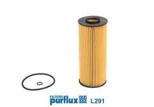 Image of L291 PURFLUX OIL FILTER FOR AUDI FORD SEAT SKODA VW