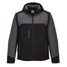 Image of PORTWEST KX3 Hooded Waterproof Softshell Jacket Windproof Outdoor Winter Coat