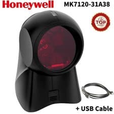 Image of Honeywell Orbit 7120 Omnidirectional 1D USB Barcode Scanner Kit (MK7120-31A38)