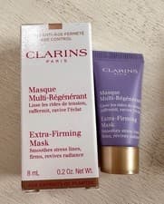 Image of Clarins Extra-Firming Mask for Stress Lines 8ml x 6 Brand New Boxed