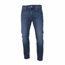 Image of LEVI'S 512 Men Jeans W36/L32 Slim Taper Flex Stretch Washed Blue Denim