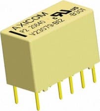 Image of 1 x 1 x TE Connectivity DPDT PCB Mount Latching Relay - 5 A, 5V dc For Use In Si