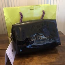 Image of Ted Baker Keller Wash bag Make Up Black PVC New