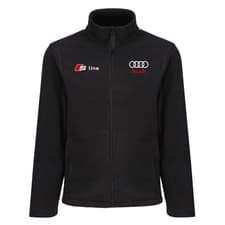Image of Audi S Line Printed Car Racing Motor Sport Full Zip Fleece Jacket
