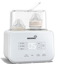 Image of Grownsy Bottle Warmer 9-in-1 Fast Baby Milk Warmer and Steriliser with LCD/Timer