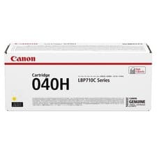 Image of Genuine Canon 040H Yellow (0455C001) Yellow Toner Cartridge Open