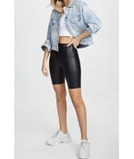 Image of New Commando Perfect Control Faux Leather Biker Shorts S NWT