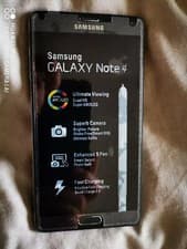 Image of genuine Samsung Galaxy Note 4 N910F 32GB Black Unlocked Smartphone uk stock,new
