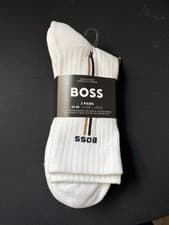 Image of Hugo Boss Men's Socks, 3-Pack, Size 9-11