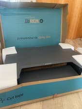 Image of Ergotron WorkFit-TL Sit-Stand Desktop Workstation Standing Desk Converter Black