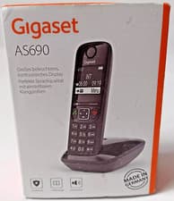 Image of Gigaset AS690 Cordless Phone - Single Unit - German EU Plug Mode