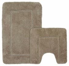 Image of Mayfair Luxury Ultimate Microfibre Bath Mat Rug Pedestal Super Soft Non Slip