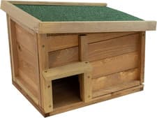 Image of Woodside Hedgehog House & Hibernation Shelter, Safe & Secure Predator Proof Outd