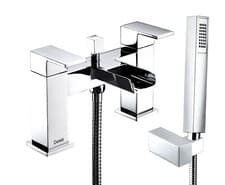 Image of Deva SPA2106 Sparkle Waterfall Cascade Chrome Bath Shower Mixer Tap