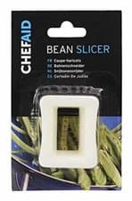 Image of 2 Chef Aid White Bean Stainless Steel Slicer Stringer Cutter Blade Kitchen Tool