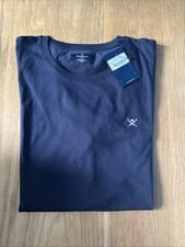 Image of Hackett Navy T-shirt Size L