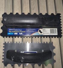 Image of Vitrex Wall & Floor Tile Adhesive Trowel X 2