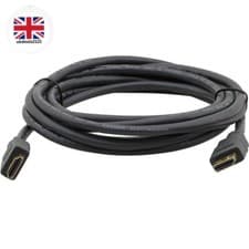 Image of Kramer HDMI Cable 1.8m Type A Male to Male Black Tangle-Free High Speed