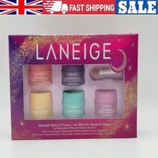 Image of Laneige Midnight Minis Set Sleeping Mask Long-Lasting Lip Care Xmas Gift 5PCS