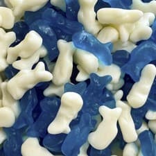 Image of Baby Dolphins Blue White Kingsway Sweets Pick n mix Party Wedding favours gifts