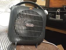 Image of Delonghi Capsule Fan Heater, Black, HFS30C24.DG