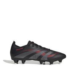 Image of ADIDAS Mens Black & Grey Predator League SG Football Boots UK 8.5 NEW Ref 2064