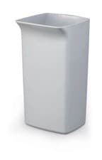 Image of Durable 40L Square Waste Bin Grey | Strong Stylish Recycling Bin | DURABIN