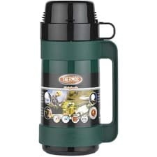Image of Thermos Mondial Flask 500ml Glass Lined Vacuum Insulated Hot Cold Tea Coffee