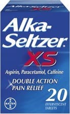 Image of Alka-Seltzer XS - Fast & Effective Relief - Effervescent Tablets - 20
