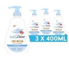 Image of Baby Dove Rich Moisture Head to Toe Wash - Gentle & Nourishing Hair and Body ...