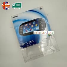 Image of PS Vita BOX PROTECTOR Sony PlayStation PSV Clear DISPLAY CASE Handheld System UK